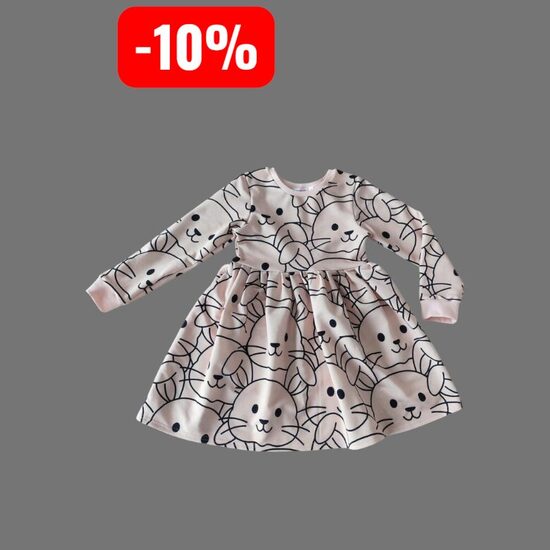 Kleita "Daudz zaķu" 